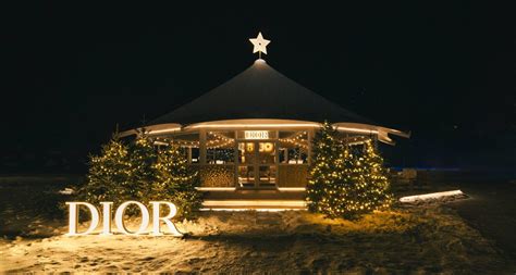 Dior's Christmas 2023 decorations light up 15 spots worldwide